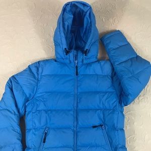 Lands End Goosedown Puffer Coat Small 6-8 women’s